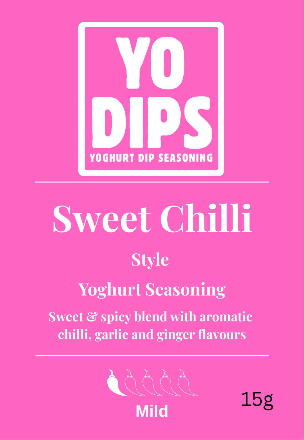 Sweet Chilli Style Yoghurt Seasoning