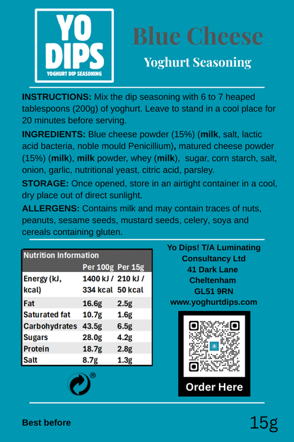 Blue Cheese Yoghurt Seasoning